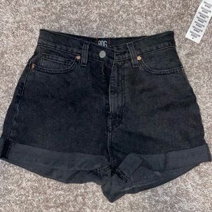 BDG Denim Black shorts.